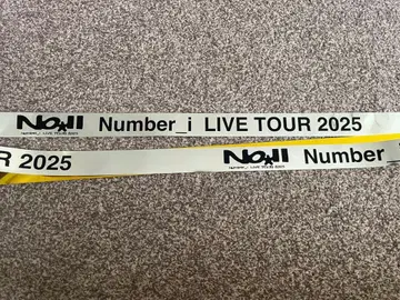 Number_i LIVE TOUR 2025 은색 테이프