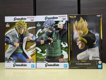 [ 미개봉 ] 나루토 & 드래곤볼 그란디스타 피규어 3점