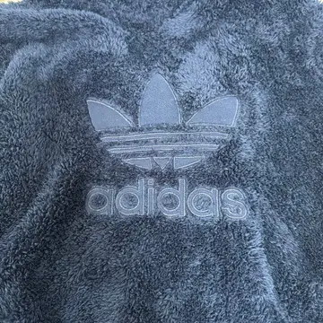adidas 다크 블루 플리스 후드티 L 사이즈