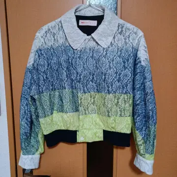 mintdesigns 레이스 블루종 자켓