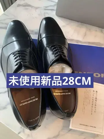 미사용 새상품 켄포드 28cm 가죽 신발 비즈니스 슈즈