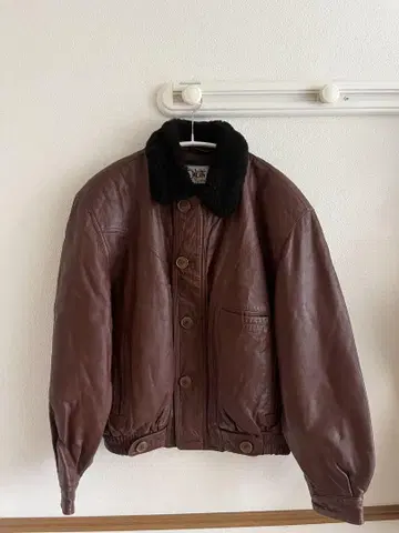 이탈리아제 가죽 자켓 남성용 G-1 타입 유로 빈티지