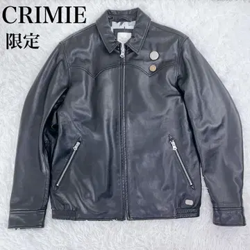 CRIMIE 라무 가죽 자켓 콜라보 한정판 2023년 근년 모델