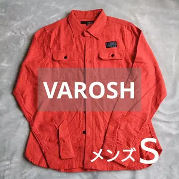 VAROSH 남성용 셔츠 오렌지
