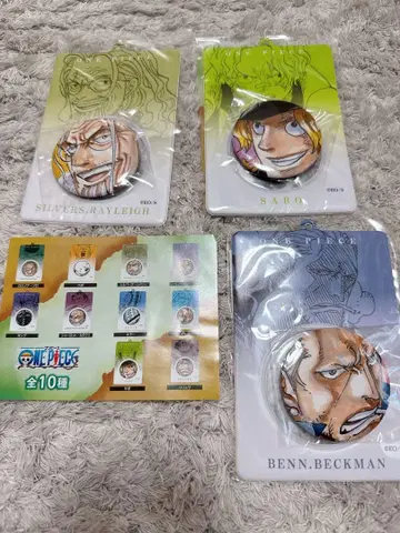 ONE PIECE 캔뱃지 & 특제 홀더 컬렉션