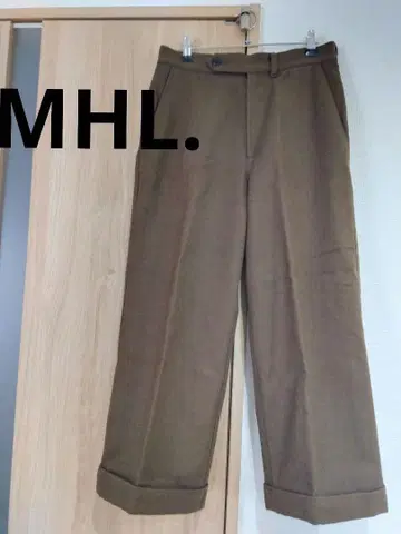 MHL. 브라운 캐주얼 팬츠