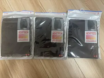 [ 미사용 미개봉 새상품 ] UNIQLO 히트텍 숏팬츠 블랙 S