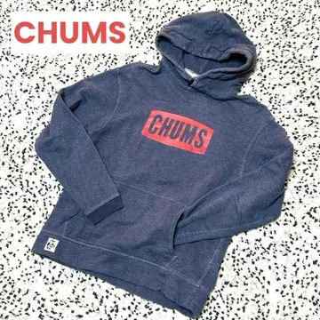 chums 참스 L 사이즈 네이비 후드티 후드 맨투맨