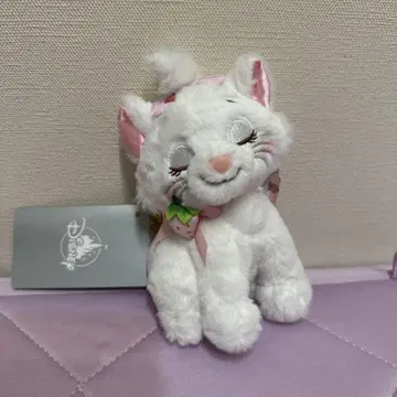 디즈니 스토어 마리 봉제 인형 키링 스트로베리 컬렉션 딸기