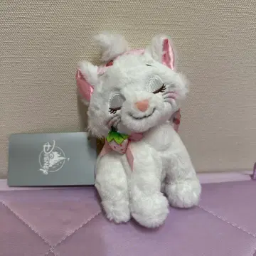 디즈니 스토어 마리 봉제 인형 키링 스트로베리 컬렉션 딸기