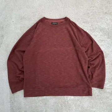 00s 사슴 맨투맨 크림슨 착용컷 있음 lands end
