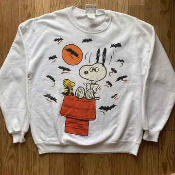 90s 스누피 할로윈 맨투맨