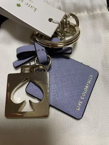 [ 새상품 ] Kate Spade 키링 퍼플