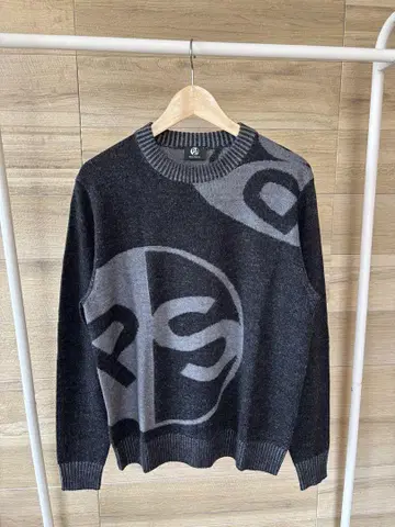 PAUL SMITH 그레이 계열 니트 스웨터 L