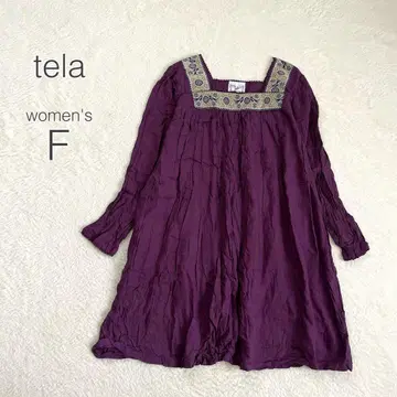 [ 테라 ] 티티카카 튜닉 긴팔 네이티브 인도산 페미닌 걸리시