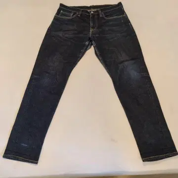 무인 테이퍼드 데님 팬츠 32(81cm)