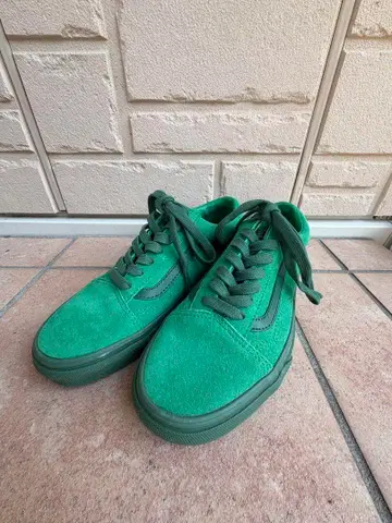 [ 최종 가격 인하 중 ] vans 올드스쿨 그린 THEY ARE.