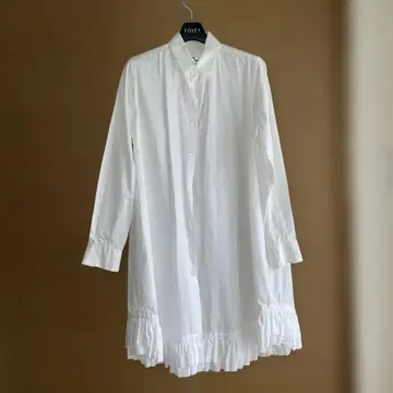 noir kei ninomiya 화이트 긴팔 원피스 XS