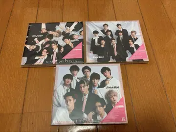 SnowMan KISSIN' MYLIPS CD 3장 세트