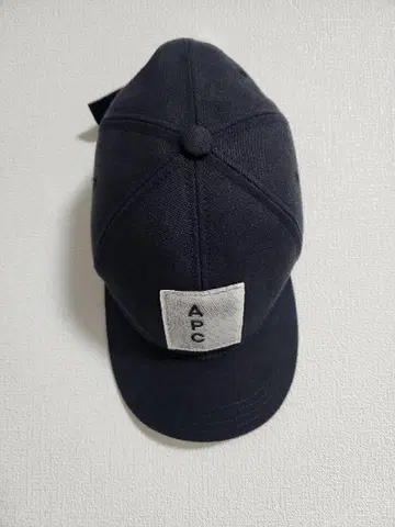 아페쎄 레어 로고 와펜 캔버스 캡 네이비