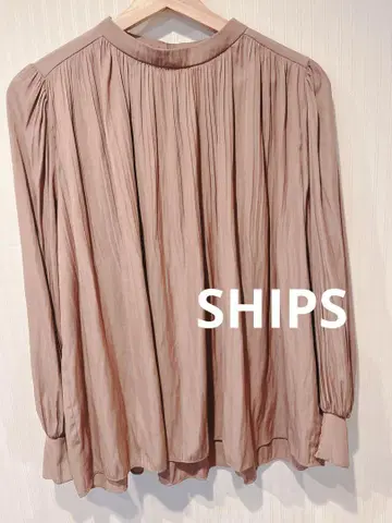 SHIPS 쉽스 드레이프 블라우스 긴팔