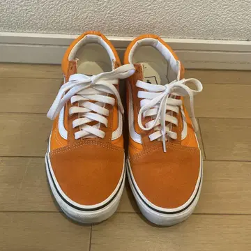 vans 올드스쿨 오렌지 24.5
