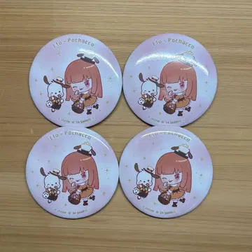 카라피치 에토상 산리오 캔뱃지 4개