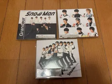 Snow Man Grandeur CD 3장 세트