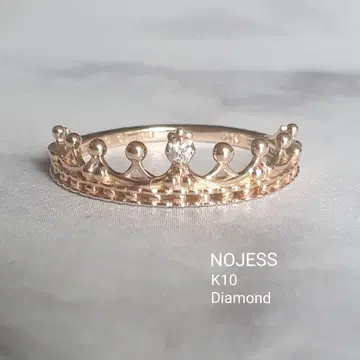 NOJESS 노제스 K10 다이아몬드 반지 크라운 왕관