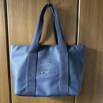 LACOSTE 네이비 토트백