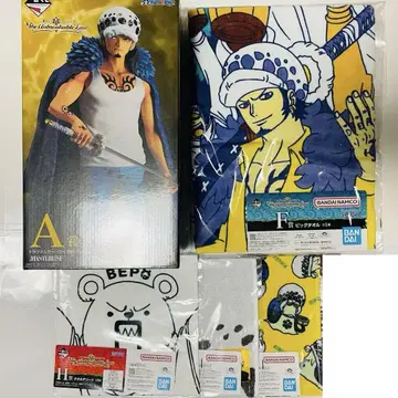 원피스 제일복권 트라팔가 로 피규어 A상 빅 타월