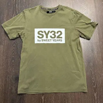 SY32 by SWEET YEARS 티셔츠 L 올리브