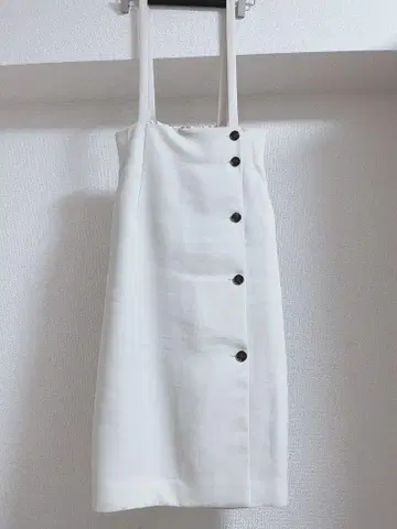 아나텔리어 서스펜더 타이트 스커트