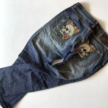 vintage ED HARDY denim cx