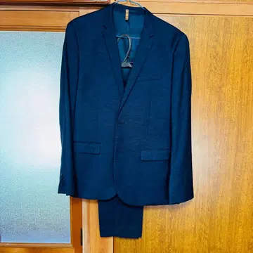 H&M 네이비 슬림핏 비즈니스 정장