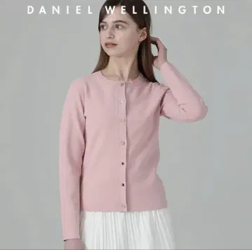DANIEL WELLINGTON 핑크 가디건 S 사이즈