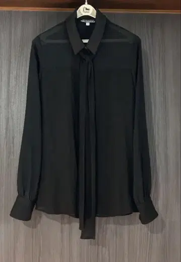 Karl Lagerfeld 리본 포함 셔츠 38
