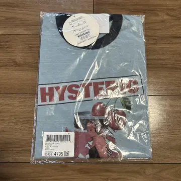 HYSTERIC GLAMOUR T셔츠 L SAXE BLUE x NAVY