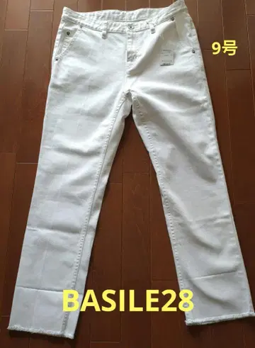 BASILE28 화이트 데님