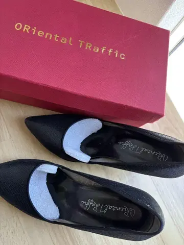 Oriental Traffic 블랙 하이힐 36 23cm