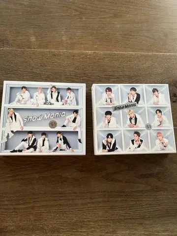 SnowMan 1st 앨범 SnowMnia 초회반 a.b