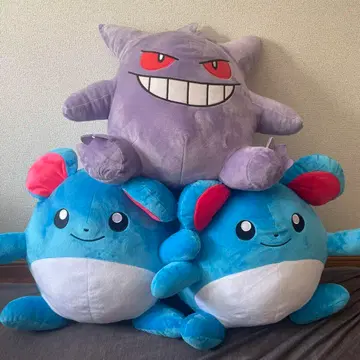 포켓몬 겐가1개 마릴2개 봉제 인형 세트