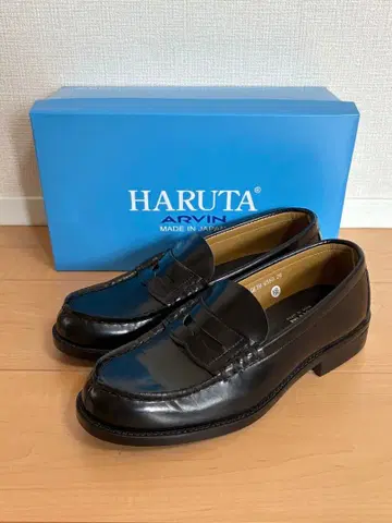 [새상품급] HARUTA 하루타 로퍼 남성용 블랙 26cm EEE