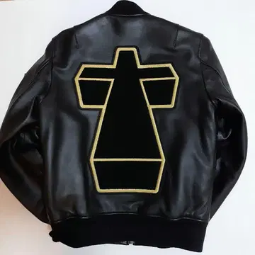초레어 justice x schott 콜라보 가죽 자켓 저스티스