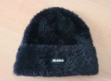XLARGE 모헤어 니트 캡 블랙 시착만 한 상품 새상품급
