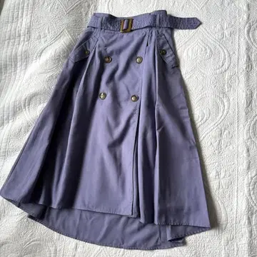 트렌치 디자인 스커트