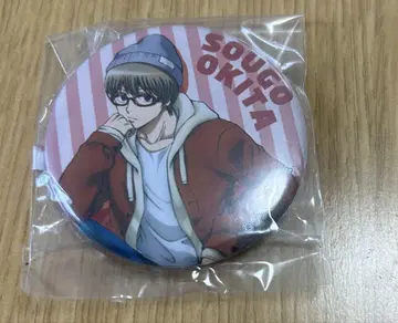 은혼 JINS 오키타 소고 캔뱃지 안경