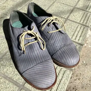 [일본 미발매] camper 캠퍼 스트라이프 패턴 레이스업 슈즈