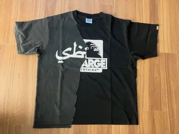 XLARGE SABOTAGE MASHED-UP S/S TEE BLACK