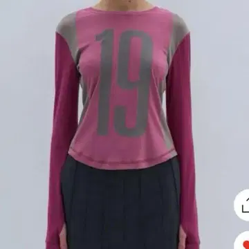 MUSINSA PARTIMENTO WOMEN 넘버링 상의 당일 발송